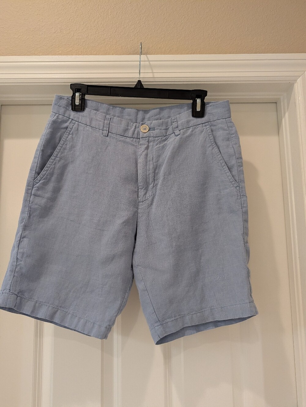 Porter & Ash Classic Linen Shorts Size 30 Small